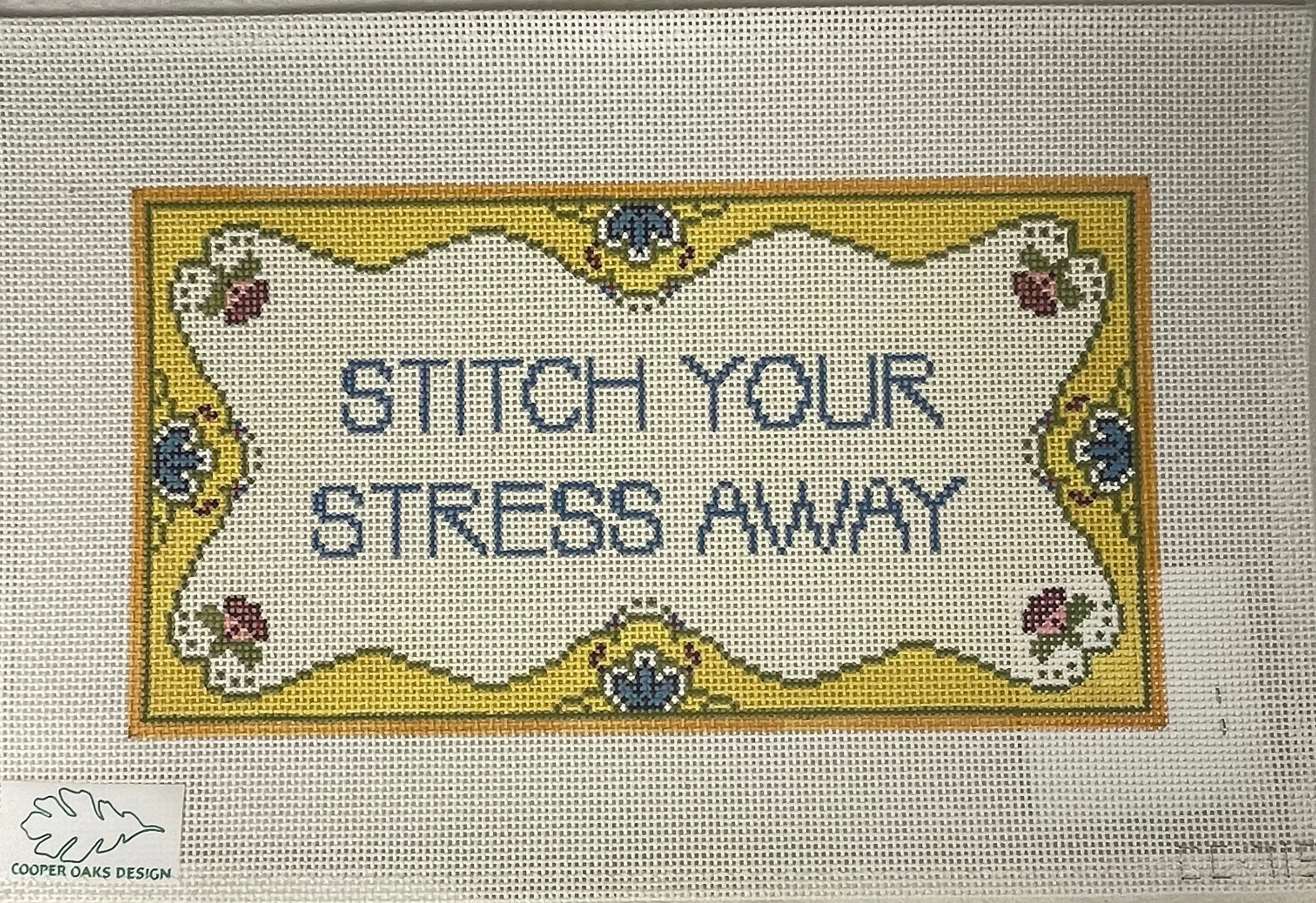 * Cooper Oaks Designs 715 Stitch Your Stress