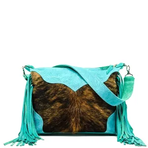 014 Oakley - Centered Brindle w/ Turquoise Denver Tool