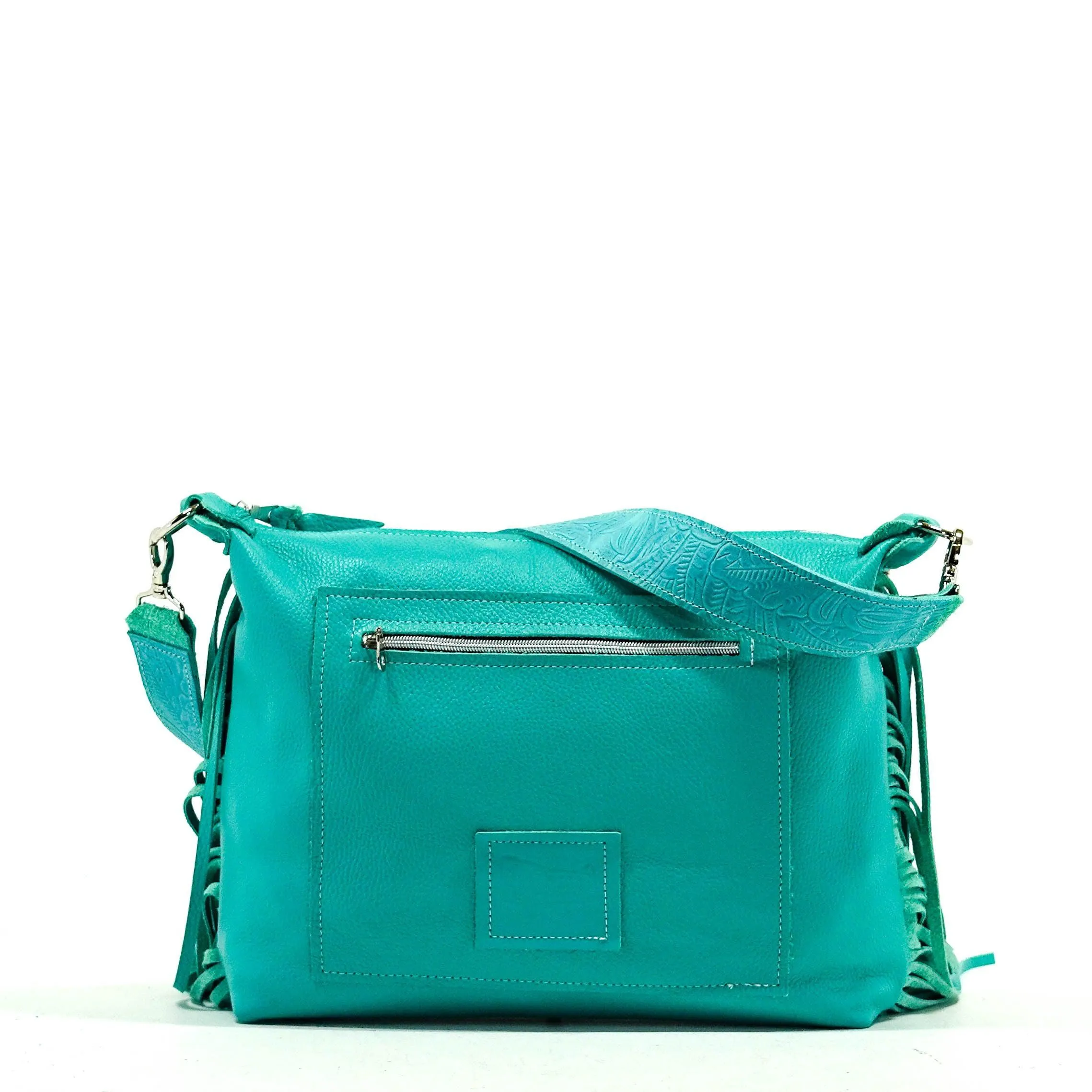 014 Oakley - Centered Brindle w/ Turquoise Denver Tool