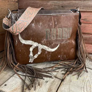 036 Maren - Longhorn w/ Skull & Rodeo Junkie Design