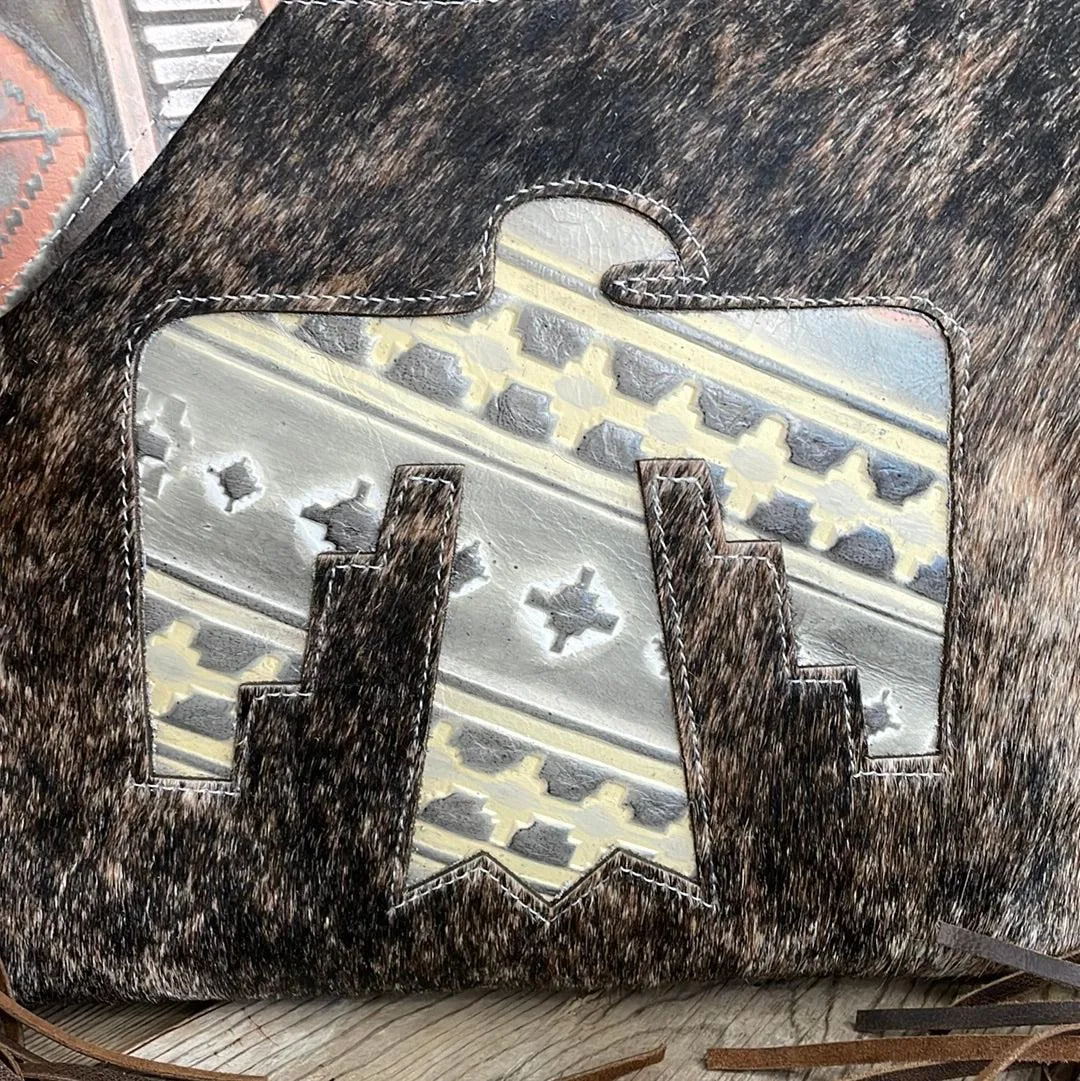 040 Maren - Brindle w/ Adobe Navajo Firebird Design