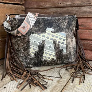 040 Maren - Brindle w/ Adobe Navajo Firebird Design