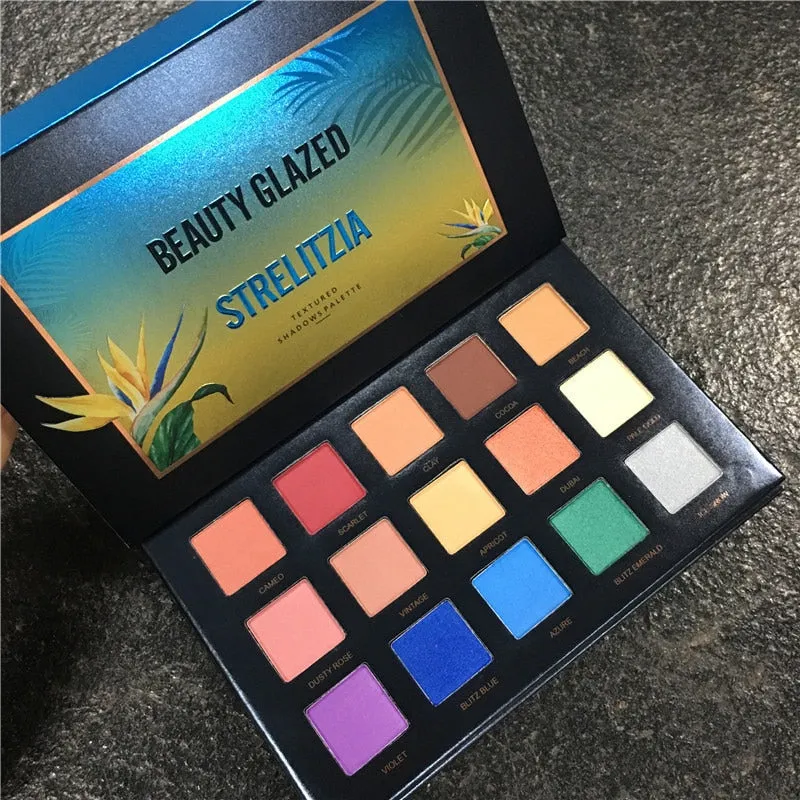 15 Color Matte Glitter Eyeshadow