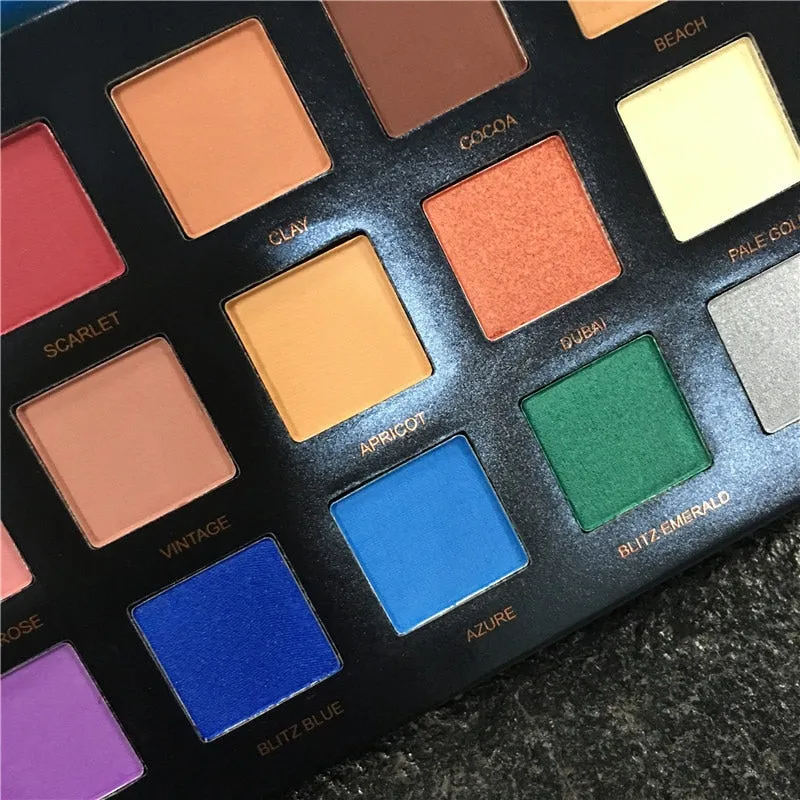 15 Color Matte Glitter Eyeshadow