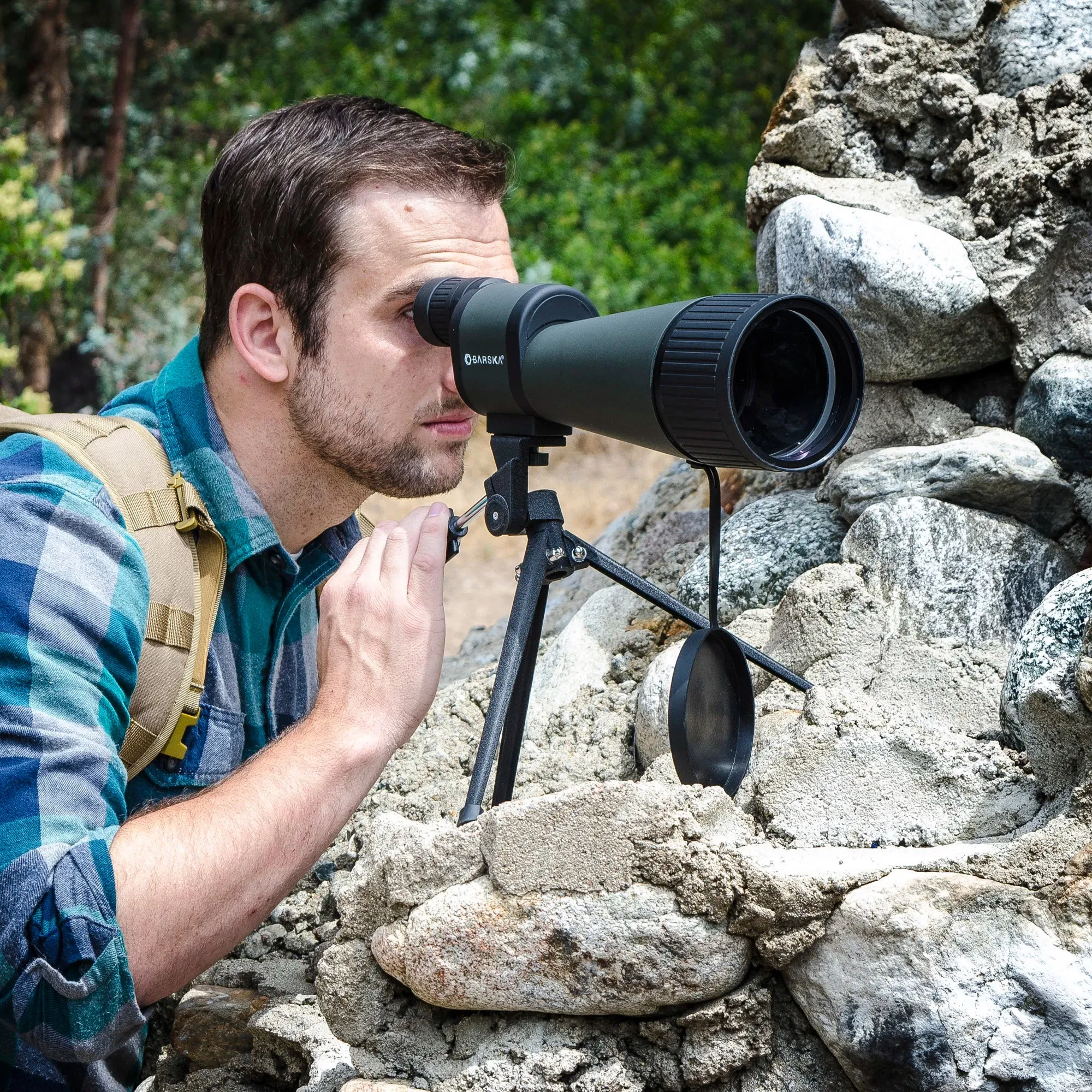 18-90x88mm Benchmark Waterproof Straight Spotting Scope | AD11334