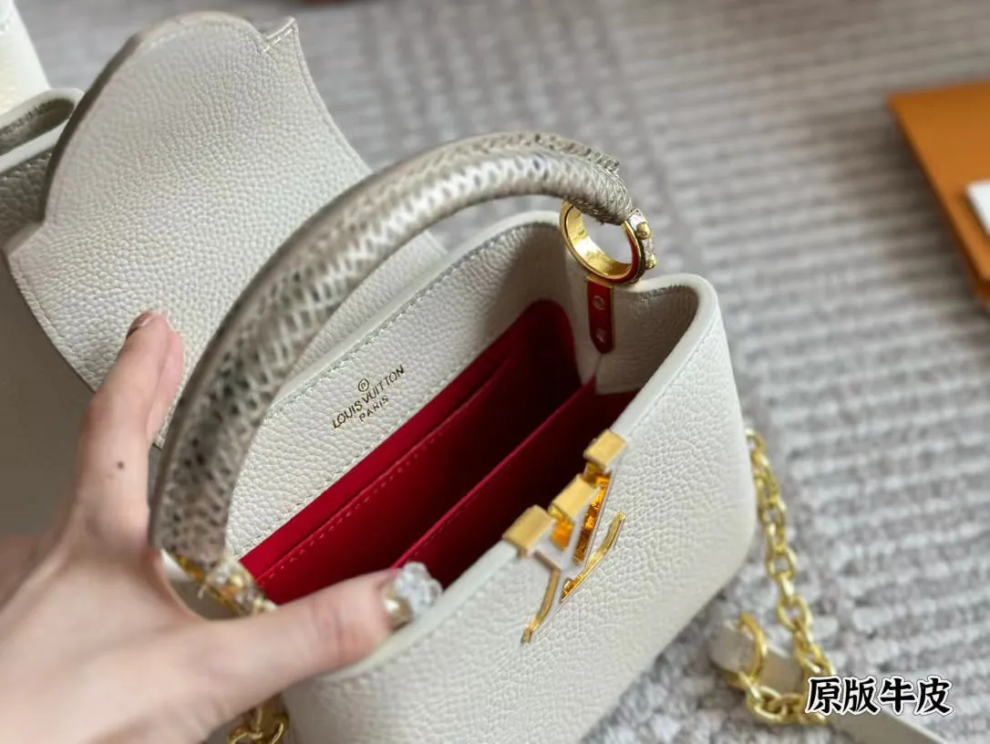 2 Colors Fine Cowhide Handbags