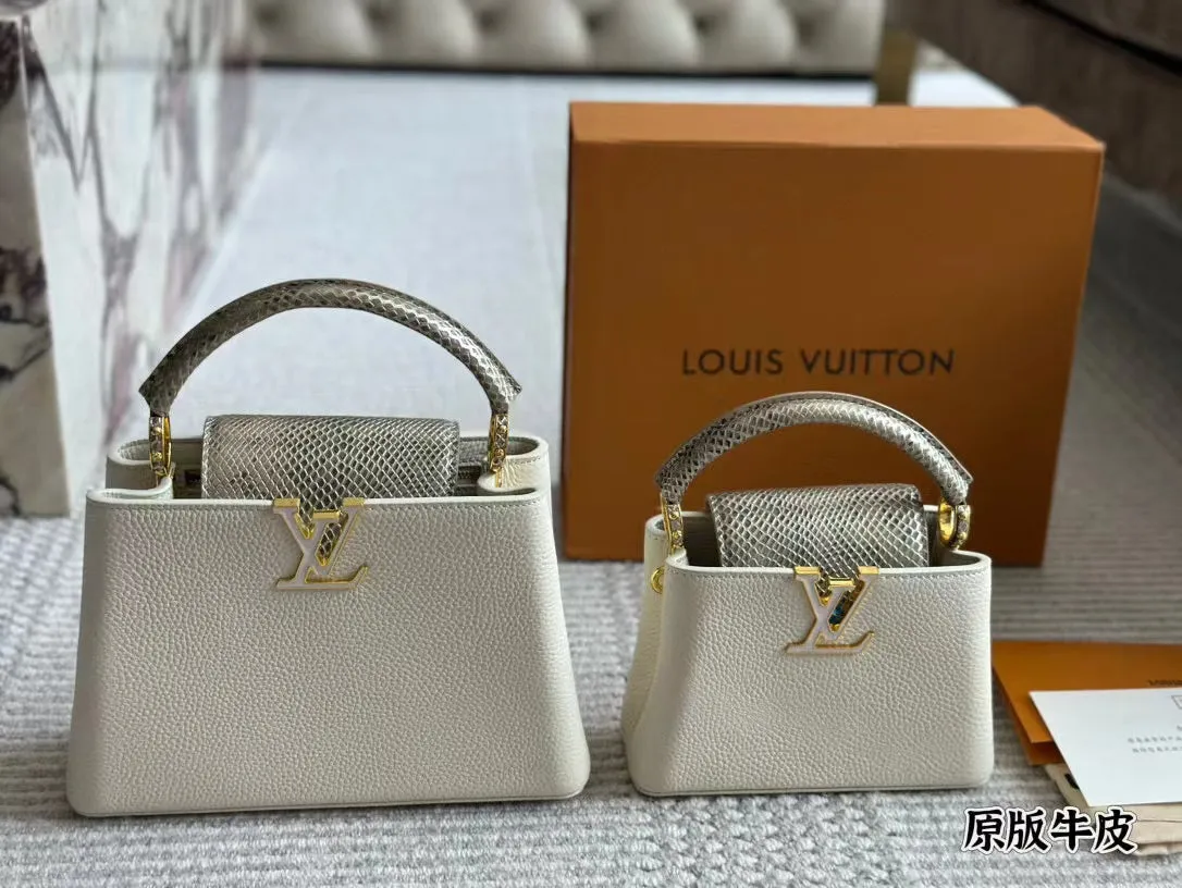 2 Colors Fine Cowhide Handbags