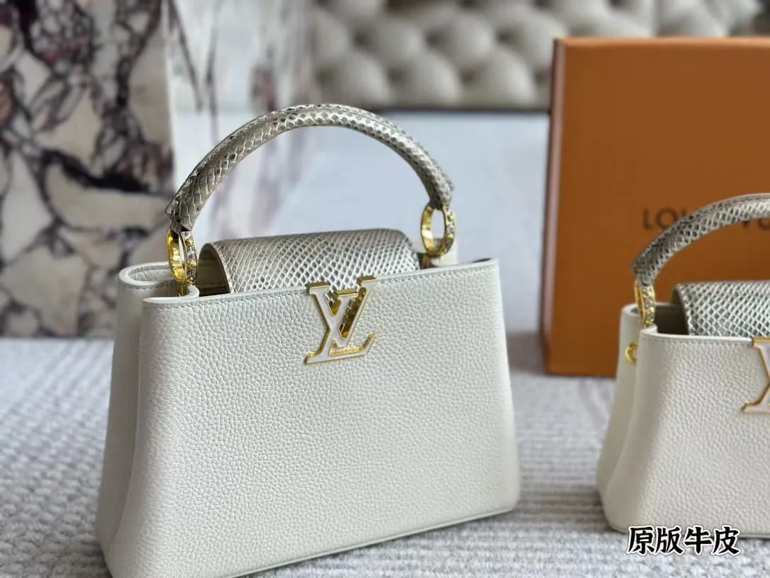 2 Colors Fine Cowhide Handbags