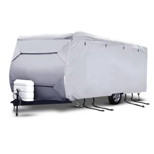 20-22Ft Caravan Cover Campervan 4 Layer UV Water Resistant