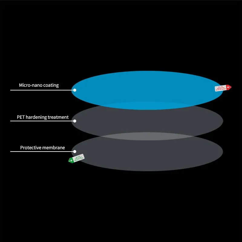 9CAARS™ Waterproof Mirror Film