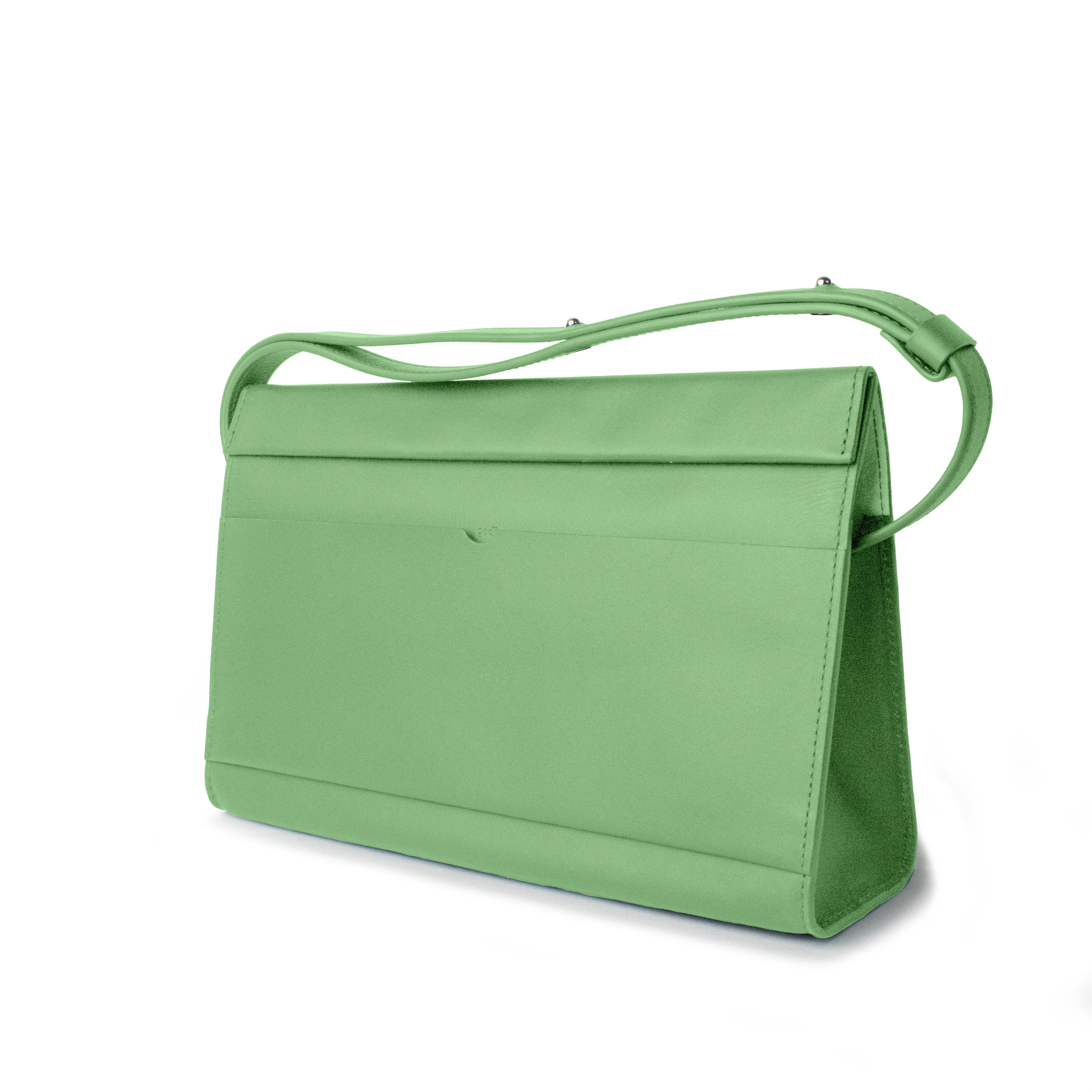 Adjustable Shoulder Bag in Sea Green