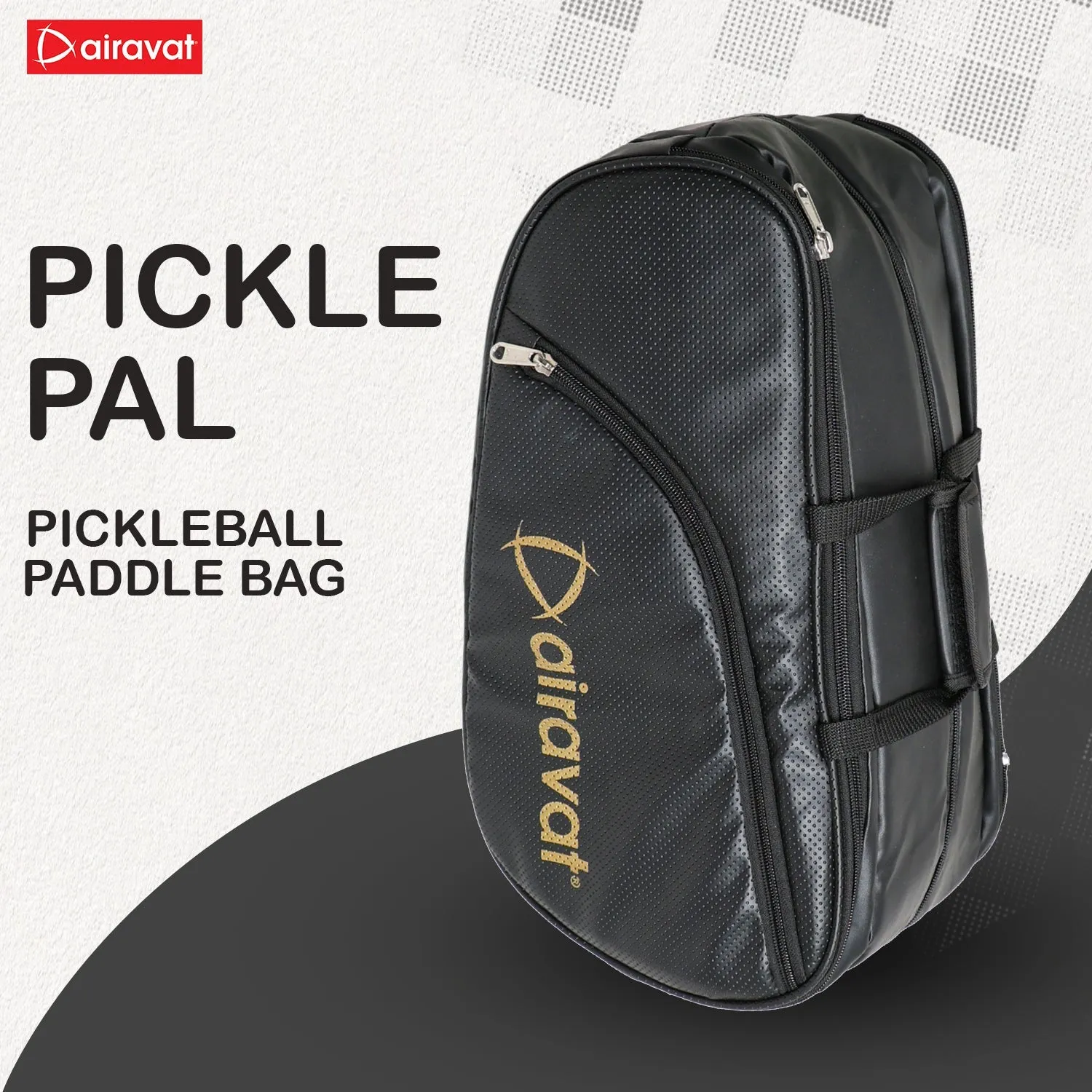 Airavat Pickle Pal 058 Pickleball Bag | Spacious Sports Gear Carry Bag with Multiple Compartments | Lightweight, Durable & Stylish | Ideal for Pickleball Players