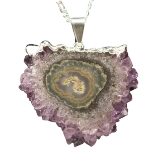 Amethyst Stalactite Pendant