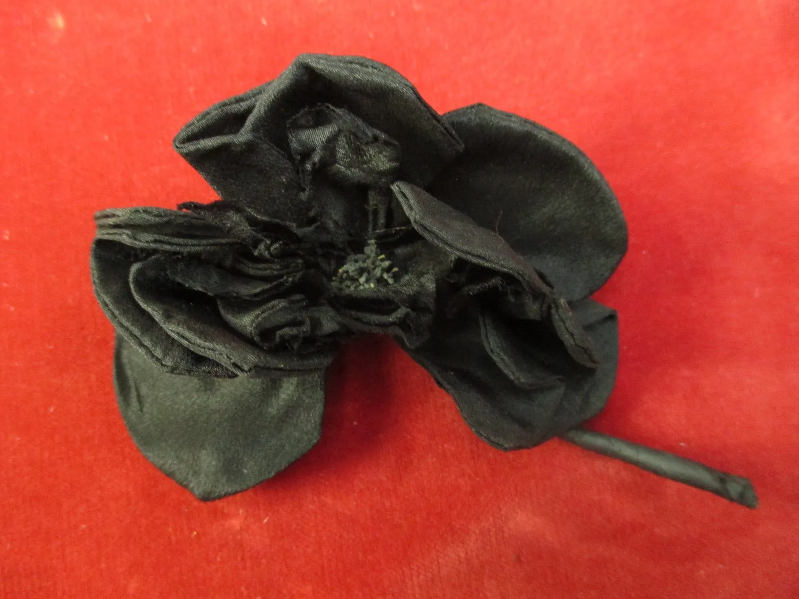 Antique Victorian silk Millinery flower