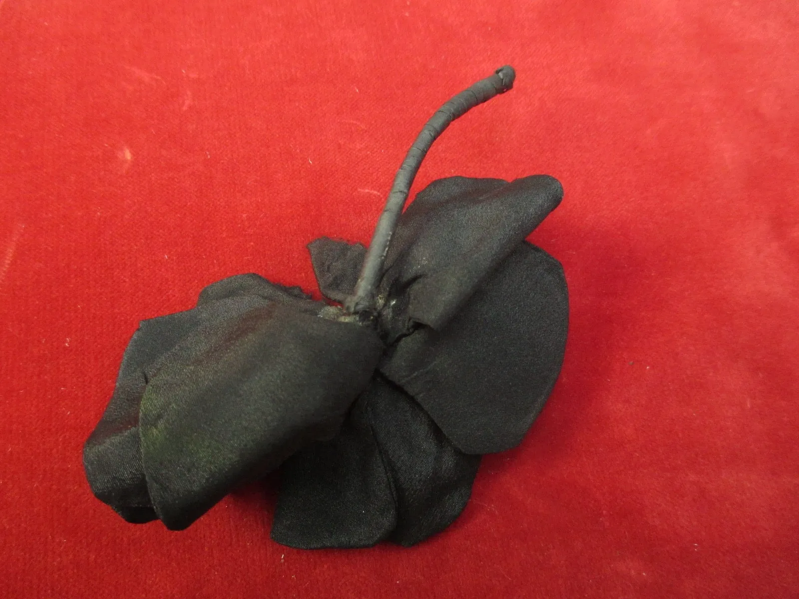 Antique Victorian silk Millinery flower