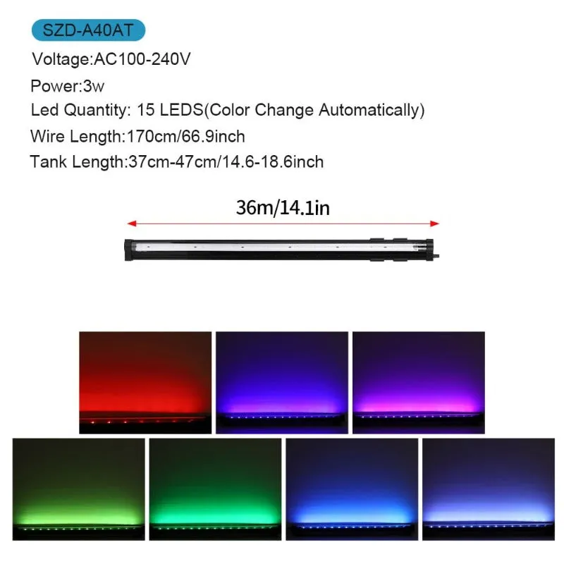 Aquarium Waterproof Bar Strip Light