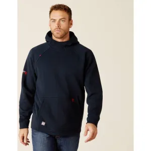 Ariat Men's Flame Resistant Primo Fleece 2.0 Water Repellent Hoodie Navy - 10053042