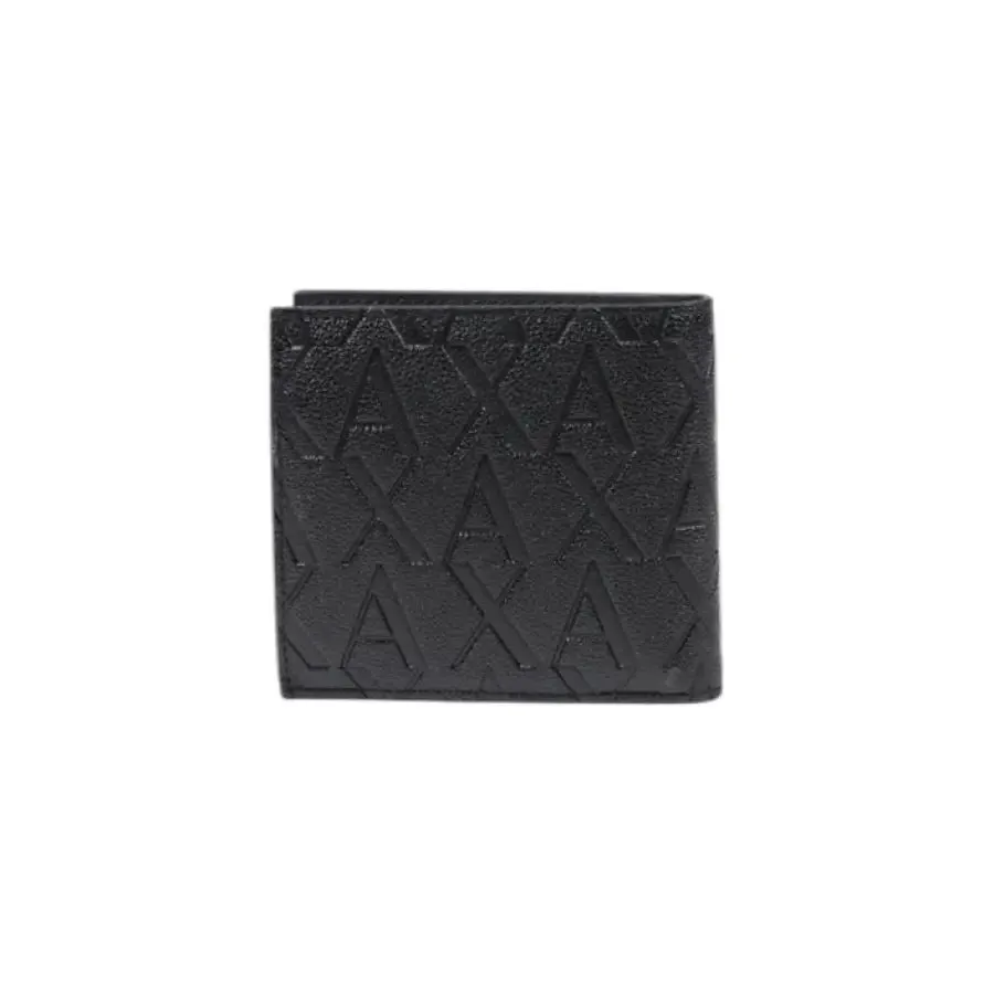 Armani Exchange Men's Wallet Black 100 Percent Polyester