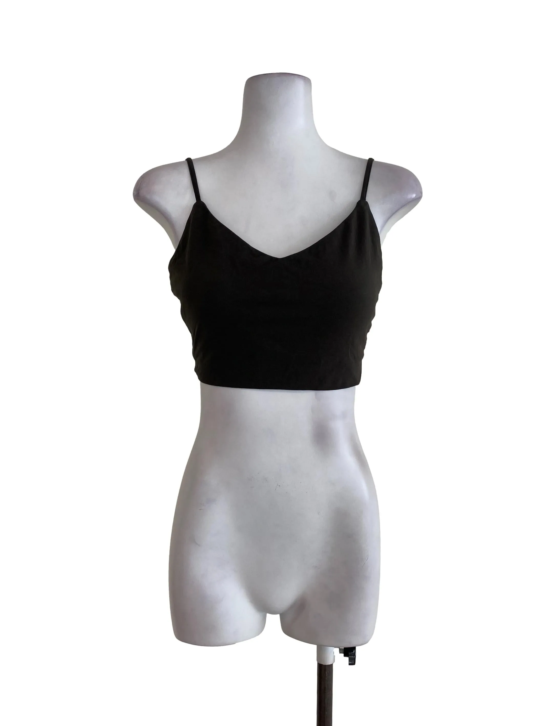 Army Green Crop Top