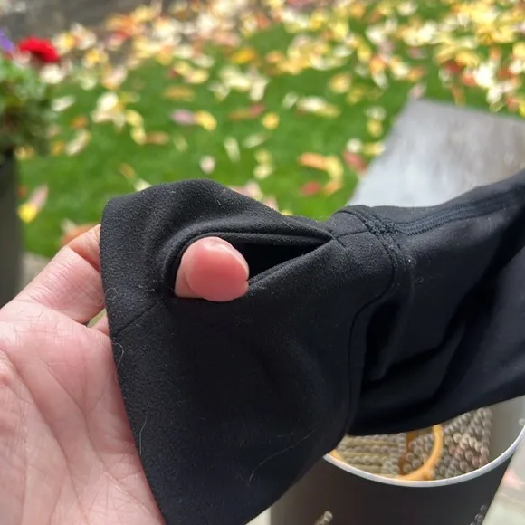 Athleta Black Lightweight Full Zip Jacket XL
