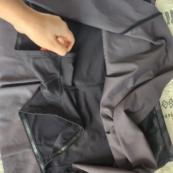 Athleta Match Point Skort Black Camo Large
