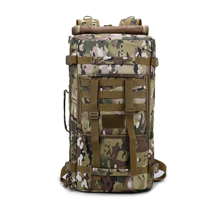 Atlas Series Tactical Backpack, Camping/Deployment/Travel/Trekking, 50L