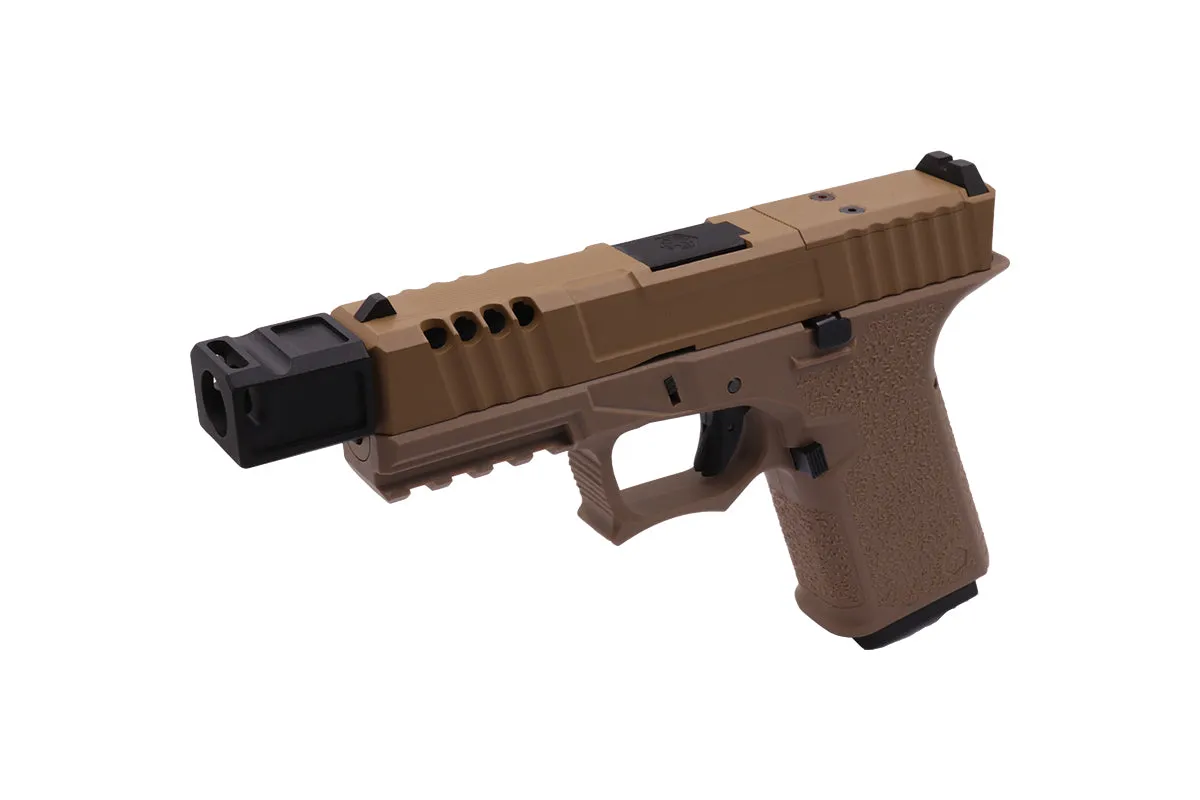 AW CUSTOM™ - VX COMPENSATOR   THREADED OUTER BARREL KIT (COMPACT / MOD 1 / BLACK)