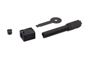 AW CUSTOM™ - VX COMPENSATOR   THREADED OUTER BARREL KIT (COMPACT / MOD 1 / BLACK)