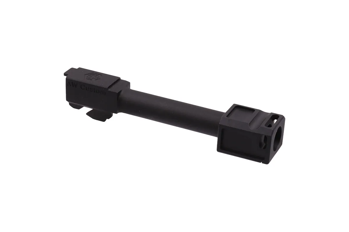 AW CUSTOM™ - VX COMPENSATOR   THREADED OUTER BARREL KIT (COMPACT / MOD 1 / BLACK)