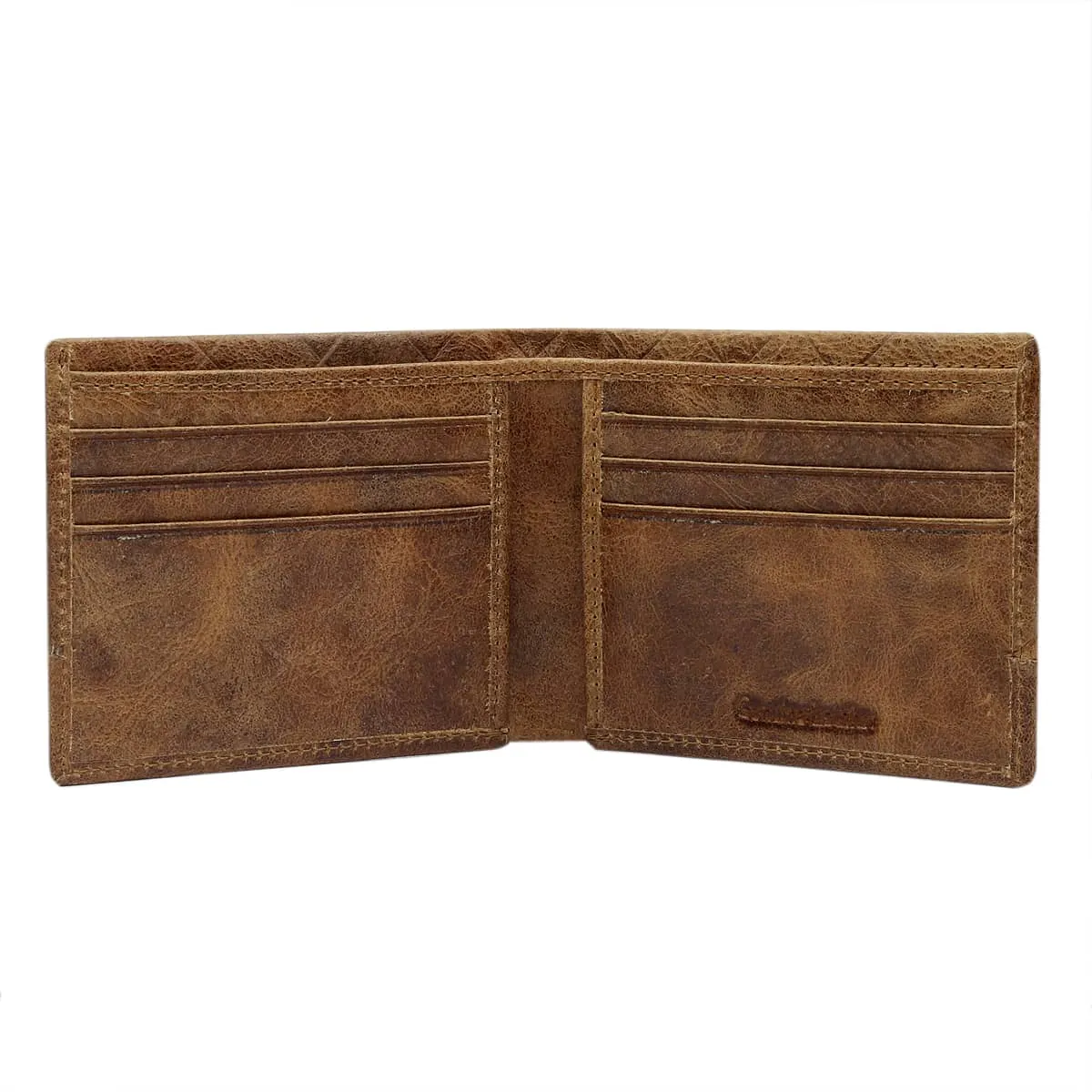 Bacca Bucci Leather Series Textured Bifold Wallet for Men