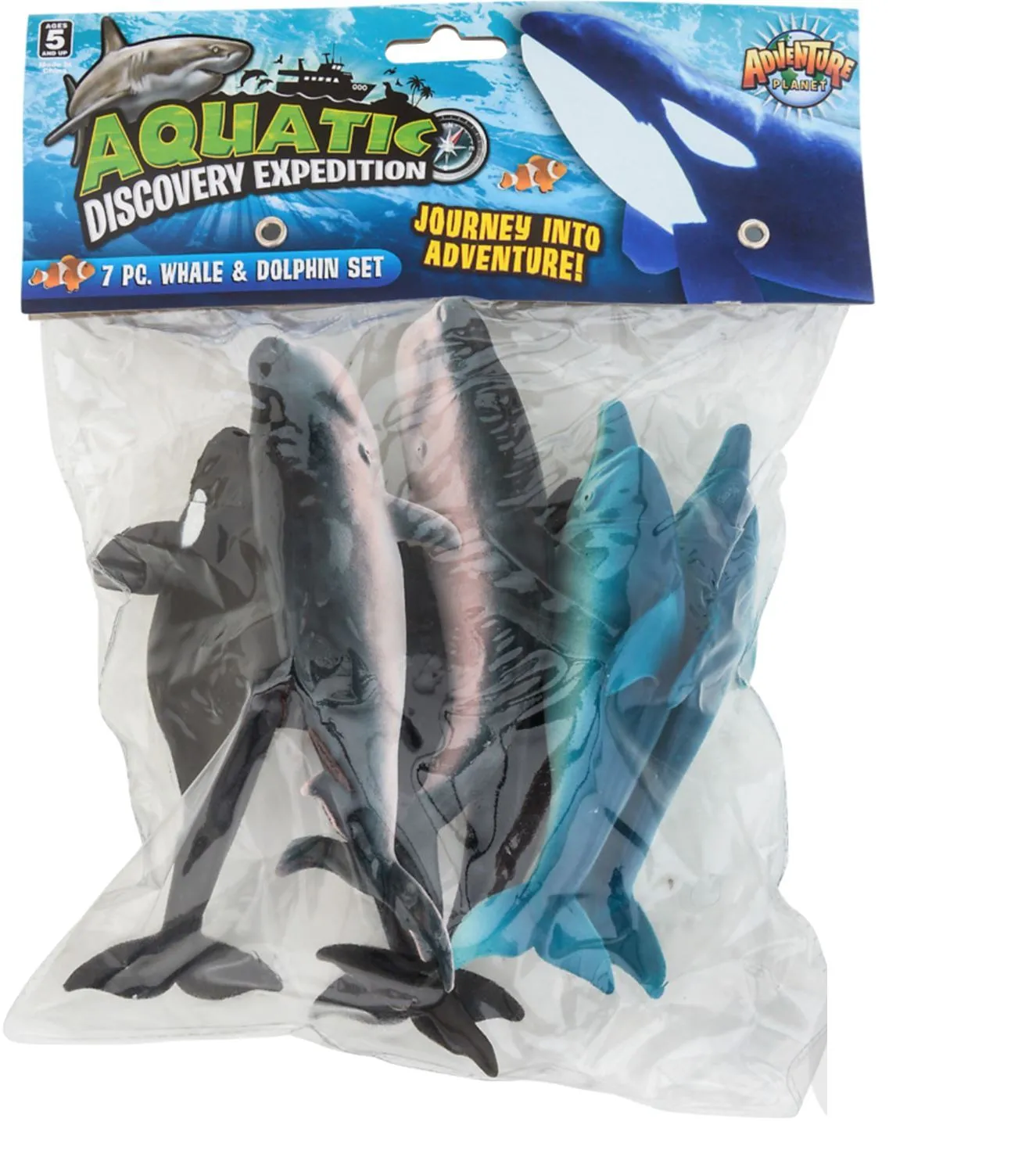 BAG OF WHALES & DOLPHINS