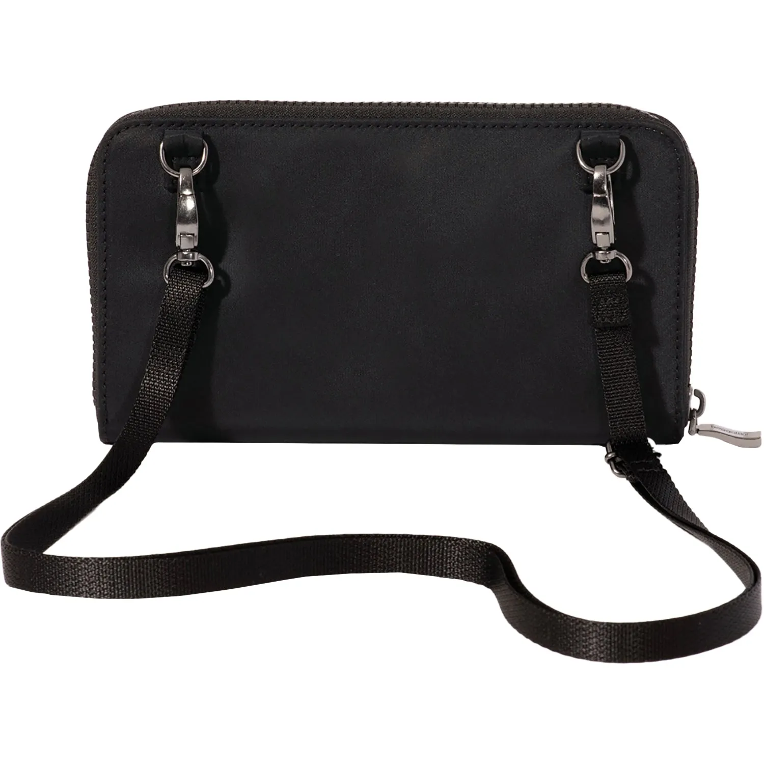 Baggallini RFID Phone Wallet Crossbody Black Twill
