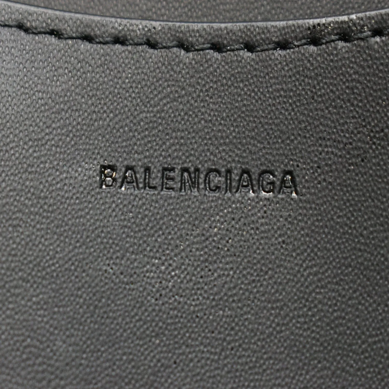 BALENCIAGA Neo Classic Patchwork Leather Top Handle Shoulder Bag Balck