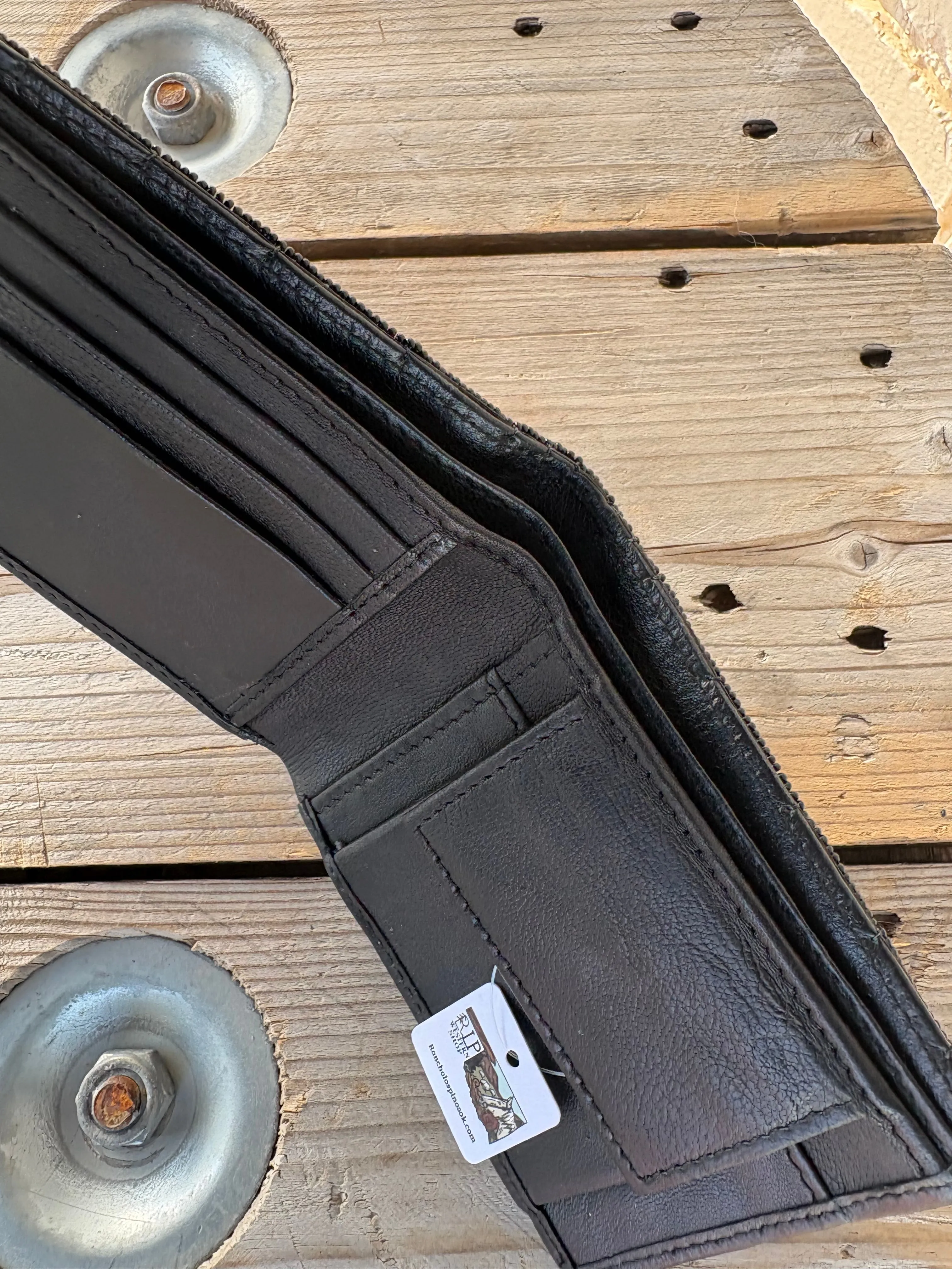 Beaded Bifold Wallet