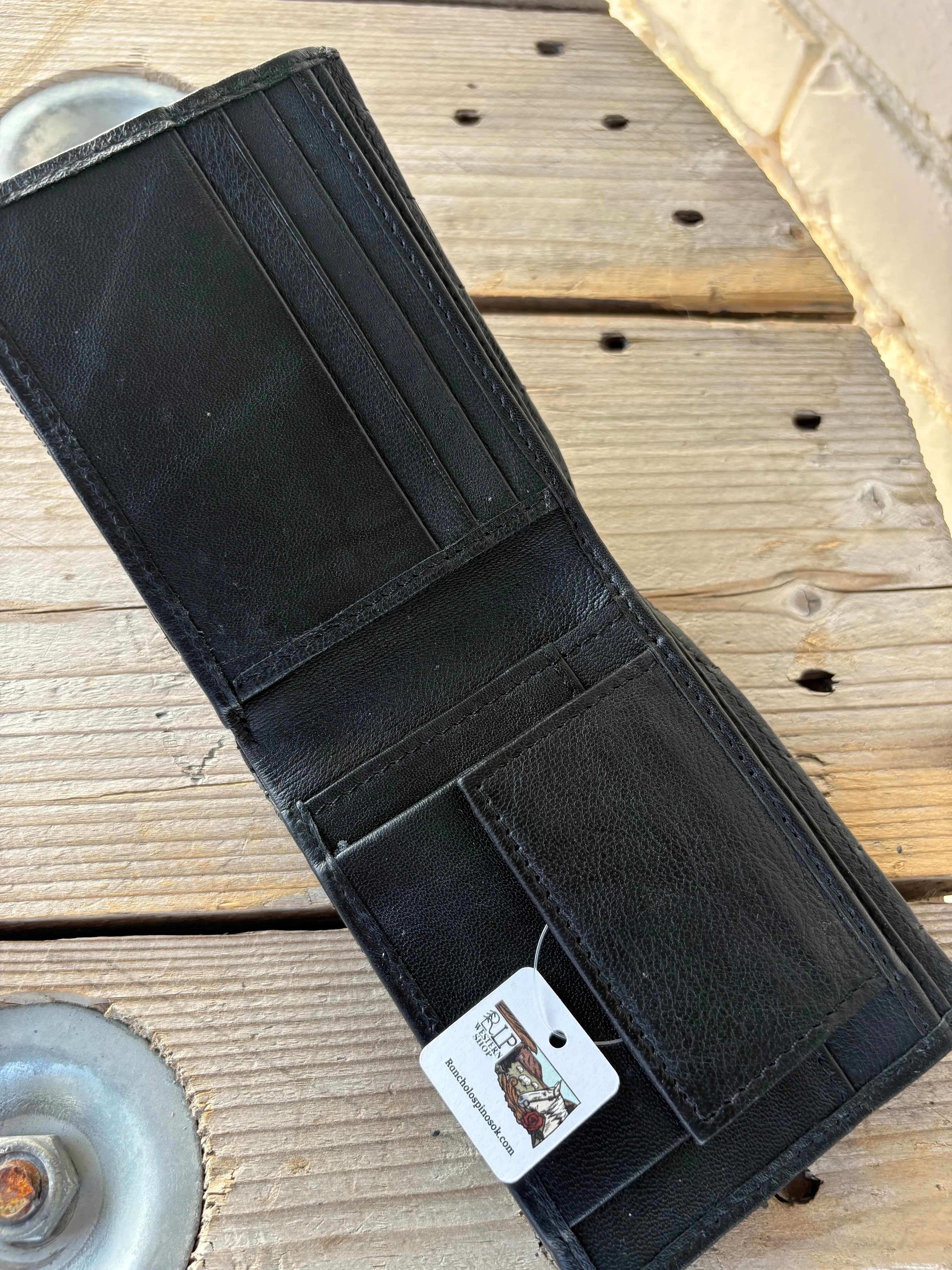 Beaded Bifold Wallet
