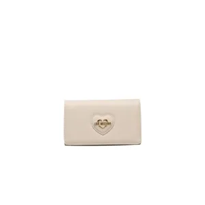 Beige Polyethylene Women Crossbody