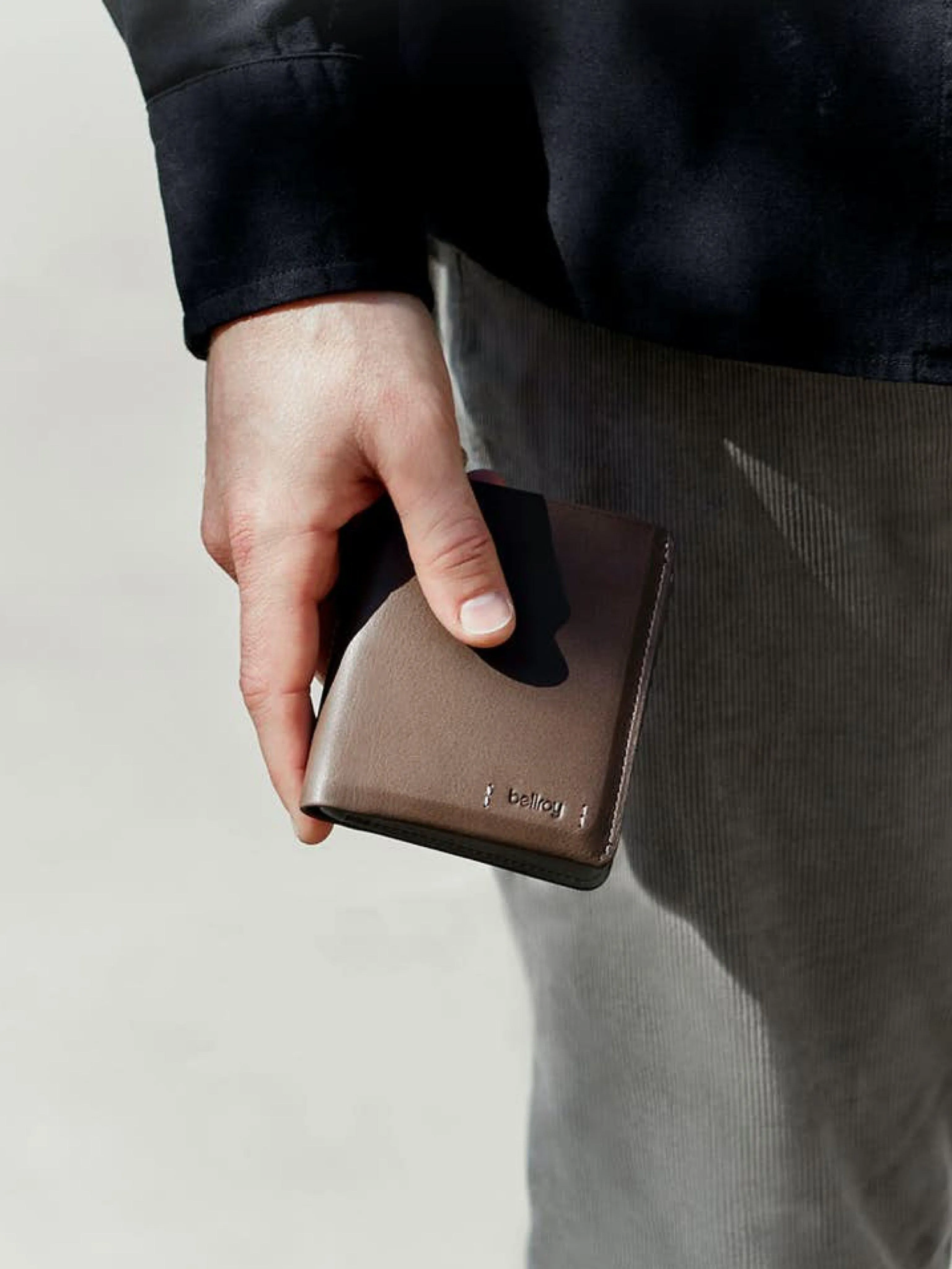 Bellroy Note Sleeve Wallet Premium Edition Black RFID