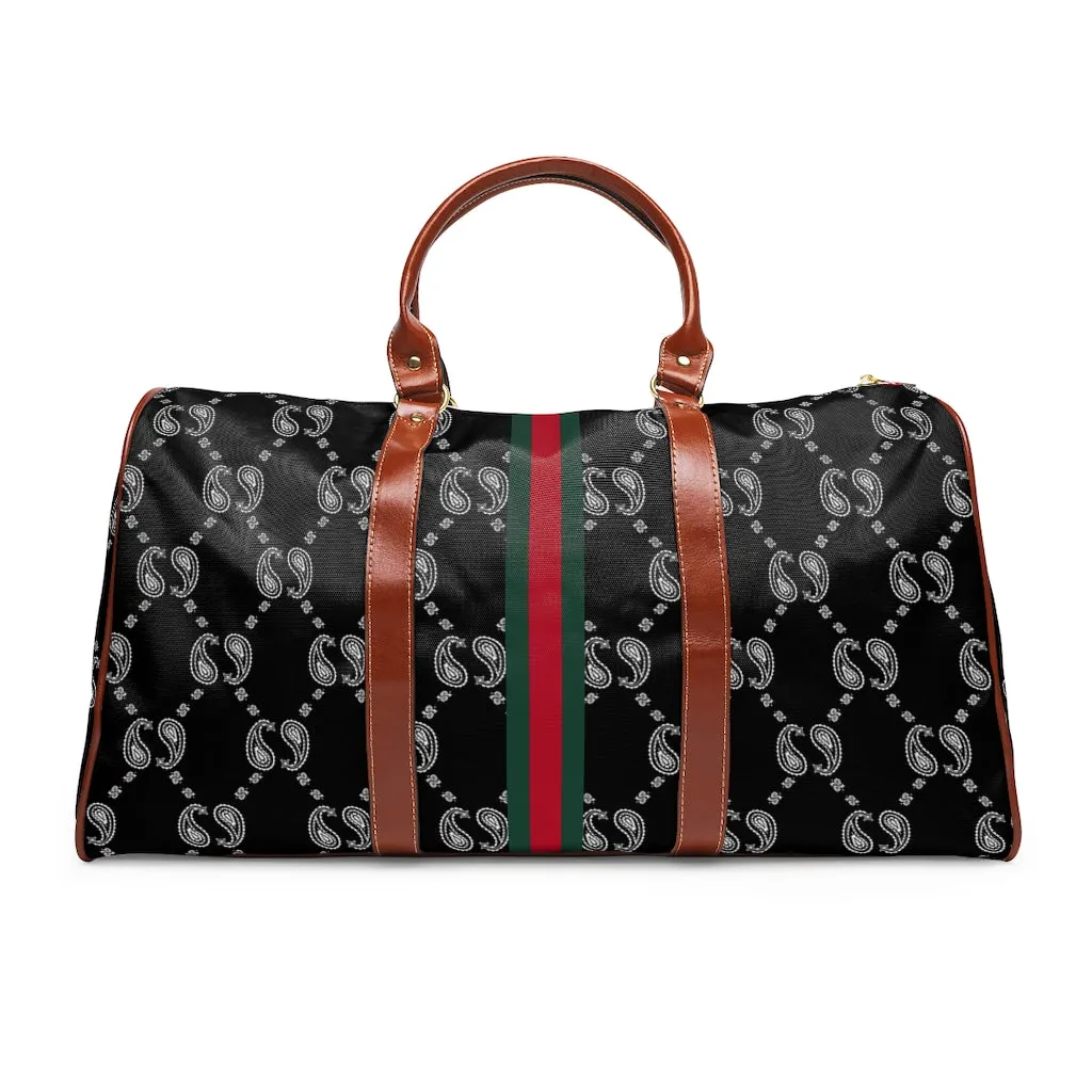 BEST BUCCI PAISLEY BLACK Waterproof Travel Bag