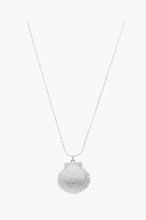 BIVALVO NECKLACE PLATA