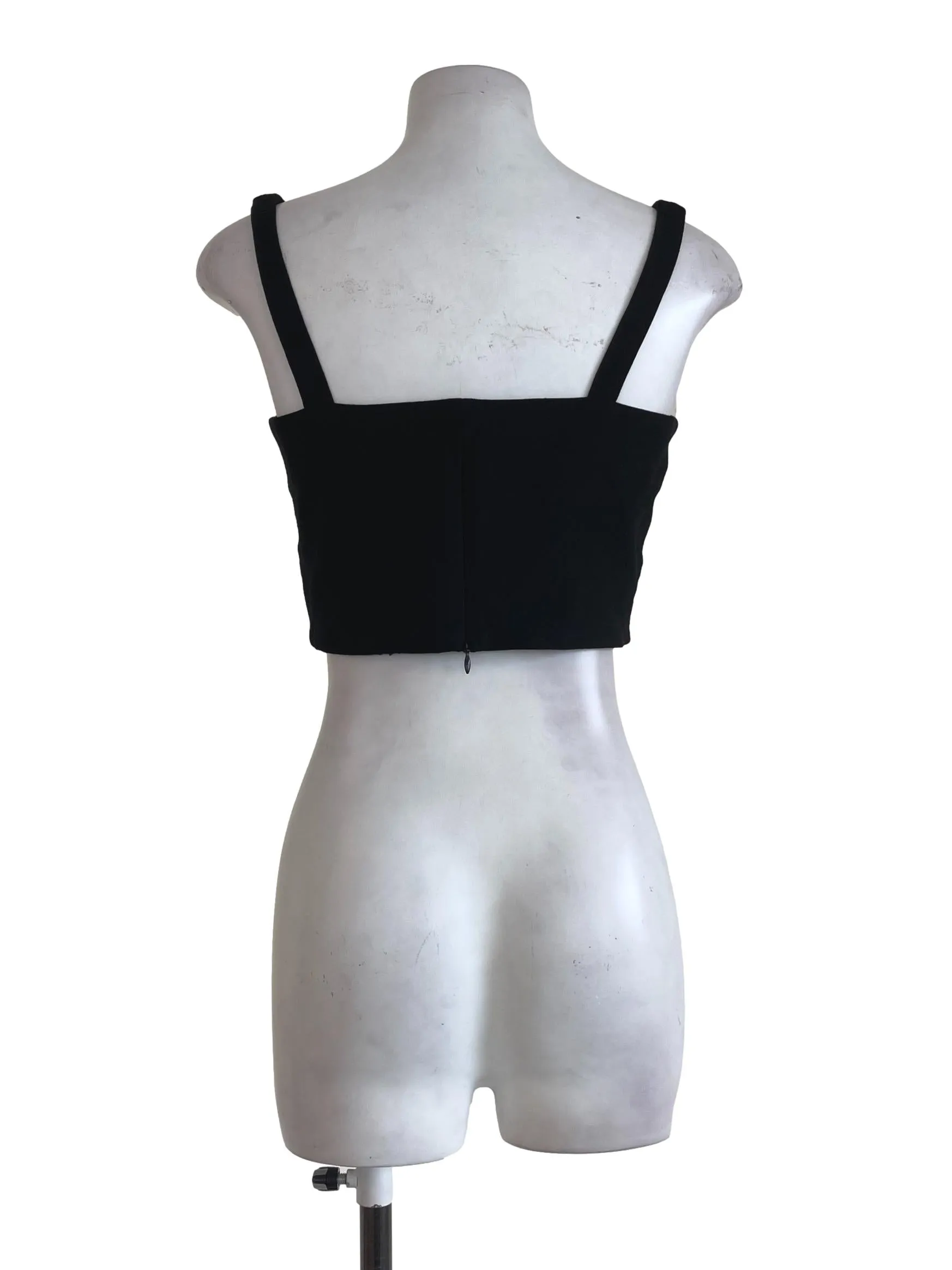 Black Crop Top