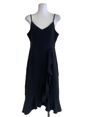 Black Plain Princess Dress