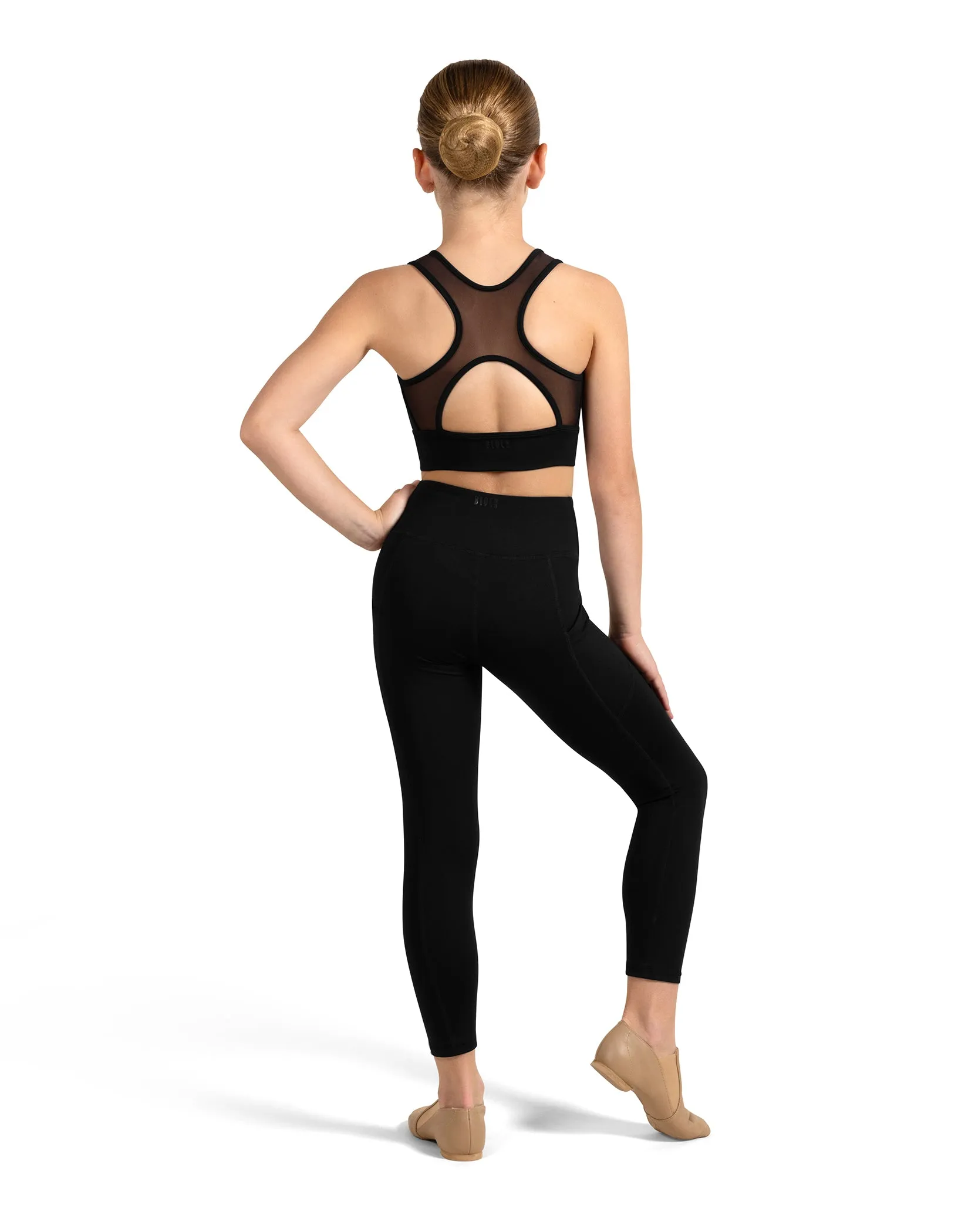 Bloch: 7/8 Panelled leggings - Childs