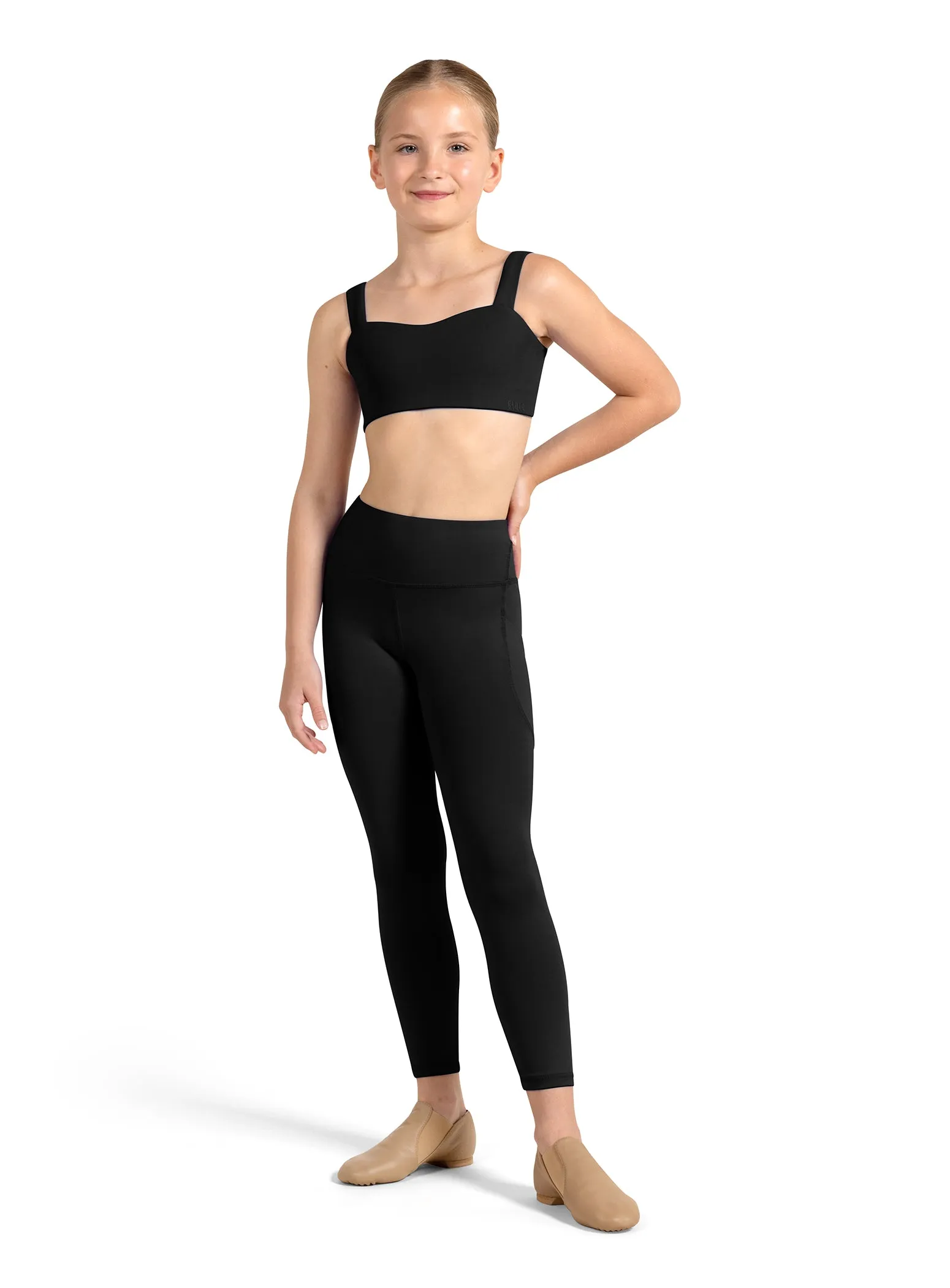 Bloch: 7/8 Panelled leggings - Childs