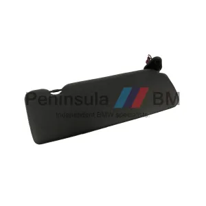 BMW Sun Visor Left Black E63 E64 Genuine 51166976743
