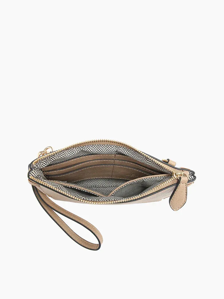 Bonnie Whipstitch Crossbody Dusty Blue