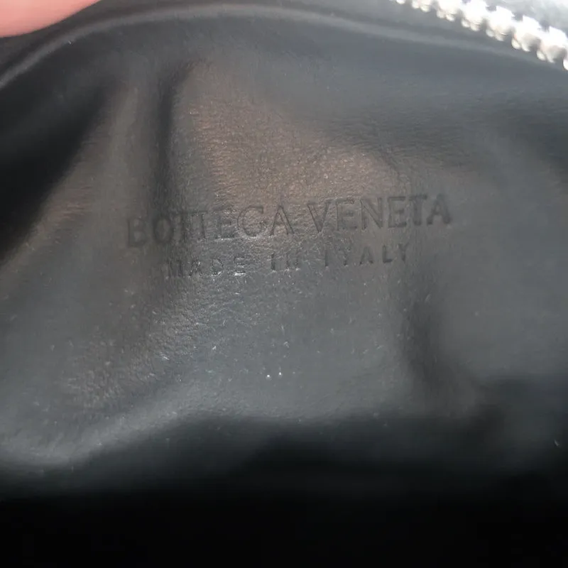 Bottega Veneta Mini Jodie Hobo Bag Black Intrecciato Leather