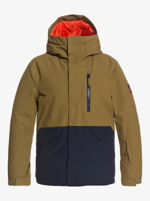 Boys 8-16 Mission Solid Snow Jacket