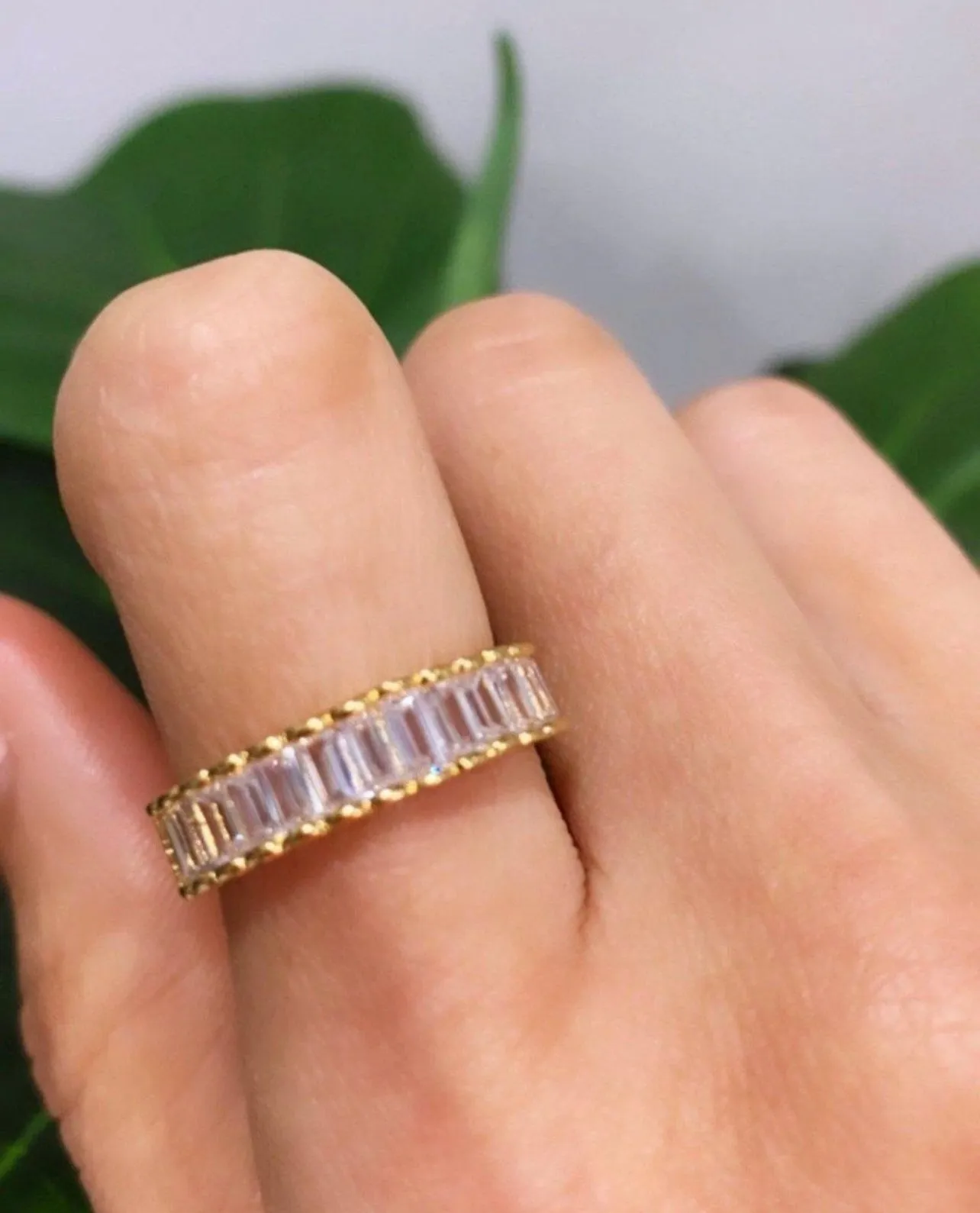 Bracha Baguette Queen Ring