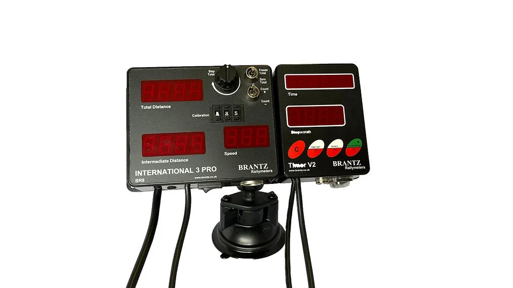 BRANTZ COMPACT DUAL TRIP & TIMER RAM MOUNT (BRCOM-RAM-W)