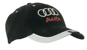 Brushed Heavy Cotton Cap with Reflective Trim & Tab on Peak